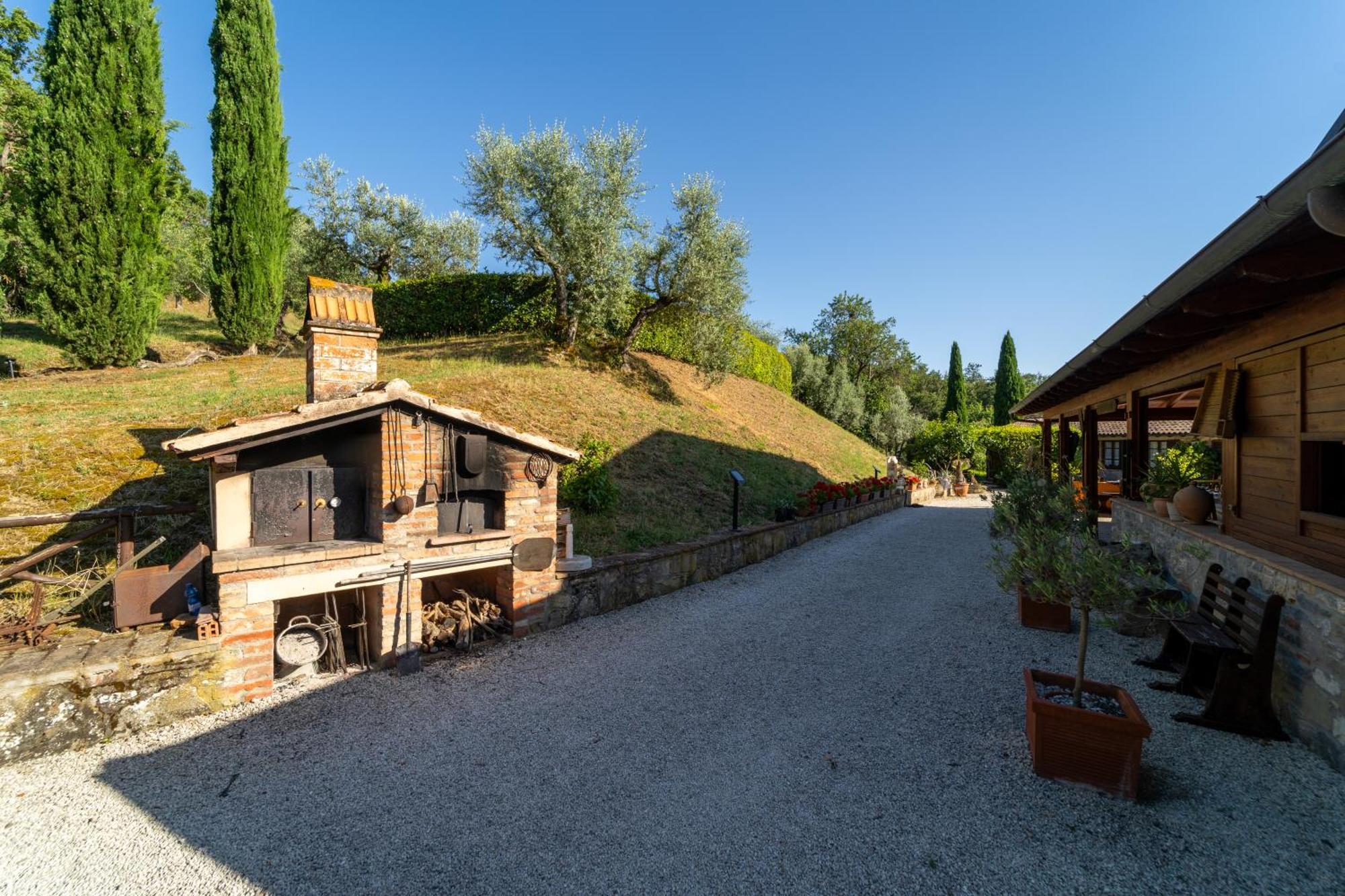 Residenza Cerreto-Casalini Apartment Panicale Luaran gambar